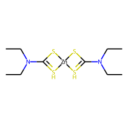 Zinc, bis(diethylcarbamodithioato-S,S')-, (T-4)-
