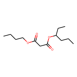 Malonic acid, butyl 3-hexyl ester