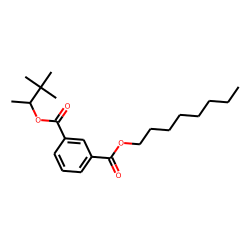 Isophthalic acid, 3,3-dimethylbut-2-yl octyl ester