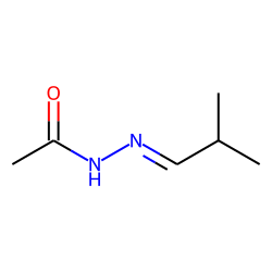 Acetic acid, 2-(2-methylpropylidene)hydrazide