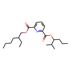 2,6-Pyridinedicarboxylic acid, 2-ethylhexyl 2-methylhex-3-yl ester