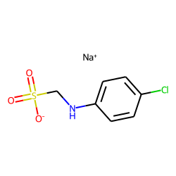 4-Chloroanilinomethane sulfonic acid, sodium salt
