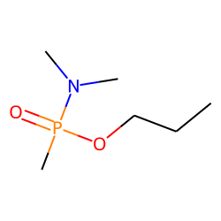 N,n-dimethyl-p-methyl phosphonamidic acid, n-propyl ester