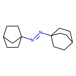 cis-N-(1-Bicyclo[2.2.1]heptyl)-N'-(1-bicyclo[2.2.2]octyl)diazene