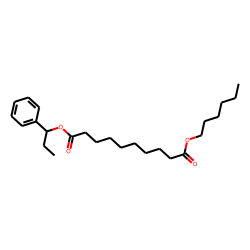 Sebacic acid, hexyl 1-phenylpropyl ester