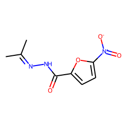 N-(5-nitro-2-furoyl)-n'-(isopropylidene) hydrazine