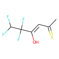 3-Hexene-2-thione,5,5,6,6-tetrafluoro-4-hydroxy-