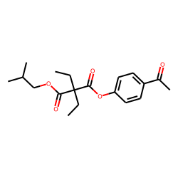 Diethylmalonic acid, 4-acetylphenyl isobutyl ester