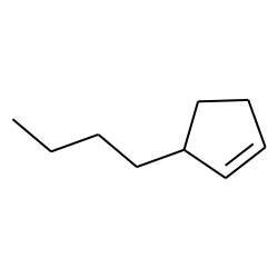 Cyclopentene,3-butyl-