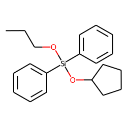 Silane, diphenylcyclopentyloxypropoxy-