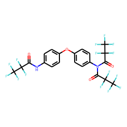 4-(4-Aminophenoxy)aniline, N,N,N'-tris(pentafluoropropionyl)-