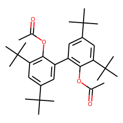2'-(Acetyloxy)-3,3',5,5'-tetratert-butyl[1,1'-biphenyl]-2-yl acetate