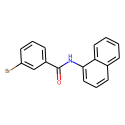 Benzamide, N-(1-naphthyl)-3-bromo-