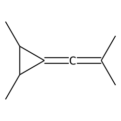 Cyclopropane, 1,2-dimethyl-3-(2-methyl-1-propenylidene)-trans-