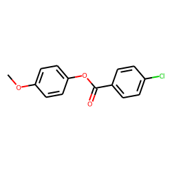 Benzoic acid, p-chloro-, p-methoxyphenyl ester