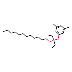 Silane, diethyl(3,5-dimethylphenoxy)dodecyloxy-