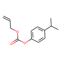 Carbonic acid, allyl 4-isopropylphenyl ester