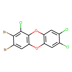 Dibenzodioxin, 2,3-dibromo-, 1,7,8-trichloro-