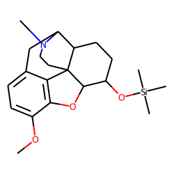 Dihydrocodeine TMS derivative