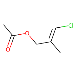 E-Acetic acid 3-chloro-2-methyl-allyl ester