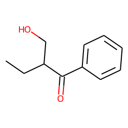1-Phenyl-2-ethyl-1-propanon-3-ol