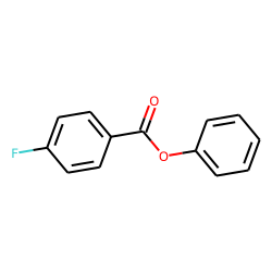 4-Fluorobenzoic acid, phenyl ester