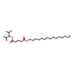 Glutaric acid, 2,4-dimethylpent-3-yl pentadecyl ester