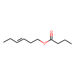 Butanoic acid, 3-hexenyl ester, (E)-