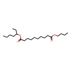 Sebacic acid, butyl 3-heptyl ester