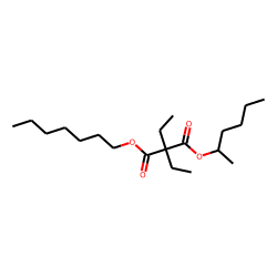 Diethylmalonic acid, heptyl 2-hexyl ester