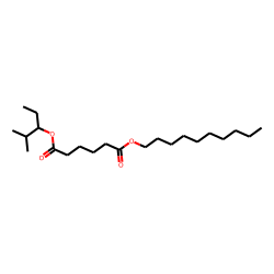 Adipic acid, decyl 2-methylpent-3-yl ester