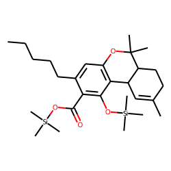 «delta»1-tetrahydrocannabinolic acid, TMS