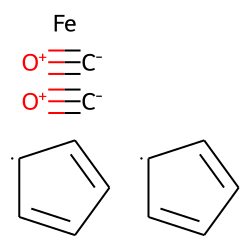 Iron,dicarbonyl-2,4-cyclopentadiene-1-yl(«eta»5-2,4-cyclopentadien-1-yl)-