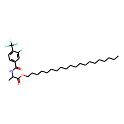 D-Alanine, N-(3-fluoro-4-trifluoromethylbenzoyl)-, eicosyl ester