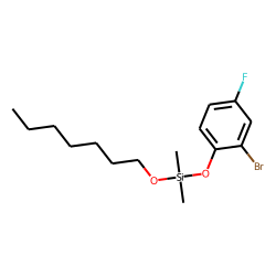 Silane, dimethyl(2-bromo-4-fluorophenoxy)heptyloxy-