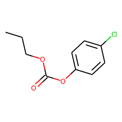 Carbonic acid, propyl 4-chlorophenyl ester