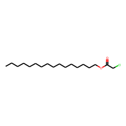 Acetic acid, chloro-, hexadecyl ester