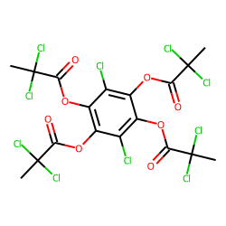 2,5-Dichloro-3,4,6-tris[(2,2-dichloropropanoyl)oxy]phenyl 2,2-dichloropropanoate