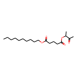 Glutaric acid, decyl 3-oxobut-2-yl ester