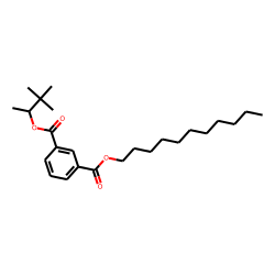 Isophthalic acid, 3,3-dimethylbut-2-yl undecyl ester