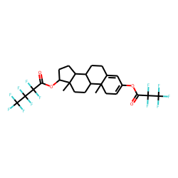 Testosterone, 3-pentafluoropropionate, 17«beta»-HFB