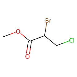 Methyl 2,3-bromochloropropanoate