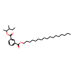 Isophthalic acid, heptadecyl 3-methylpentyl-2 ester