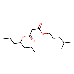 Malonic acid, isohexyl 4-heptyl ester