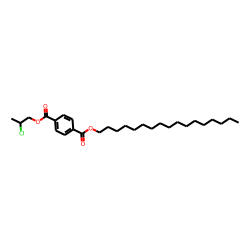 Terephthalic acid, 2-chloropropyl heptadecyl ester