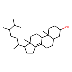 24-Methyl-5-«alpha»-cholest-8(14)-en-3-«beta»-ol