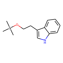 3-(2-Hydroxyethyl)indole, trimethylsilyl ether