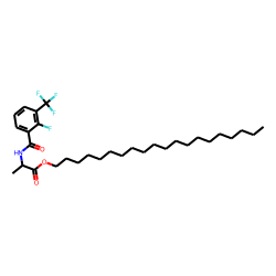 D-Alanine, N-(2-fluoro-3-trifluoromethylbenzoyl)-, eicosyl ester