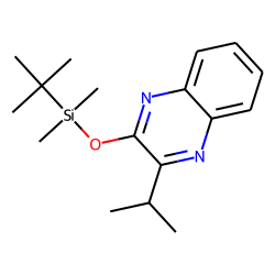 2-(tert-Butyl-dimethyl-silanyloxy)- 3-isopropyl-quinoxaline