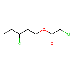 3-chloropentyl chloroacetate